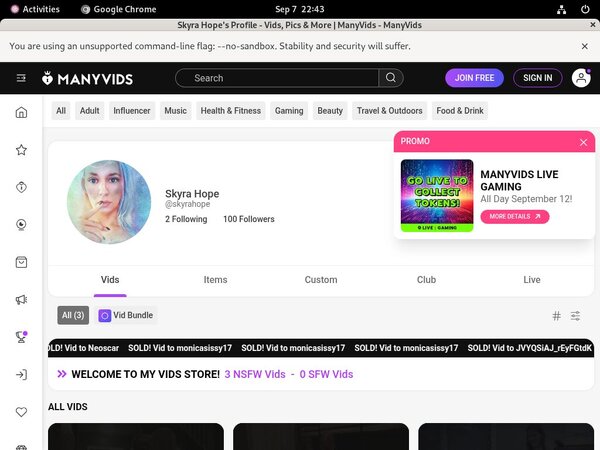 Manyvids.com Full Episode