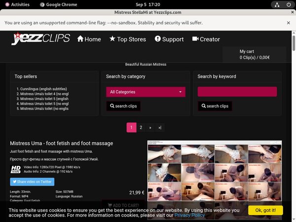 MistressStellami Free Access
