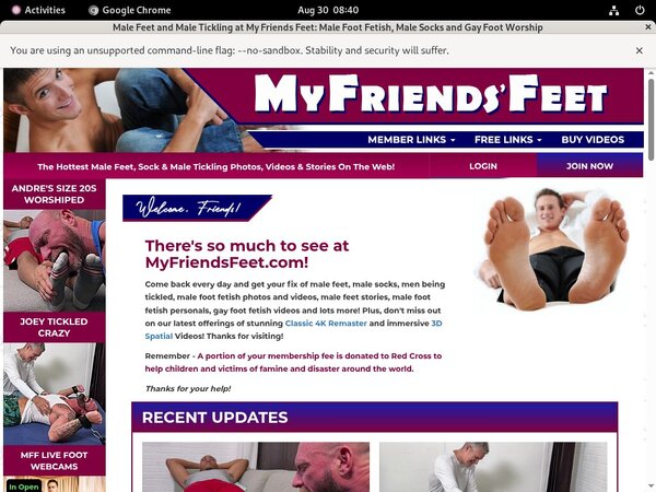 Myfriendsfeet Org