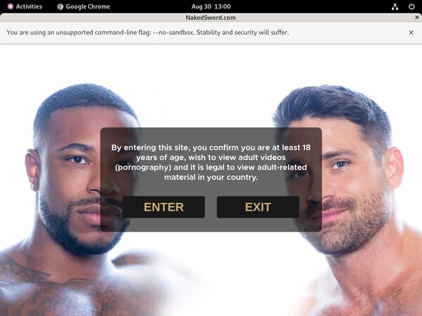 Naked Sword Free Passes
