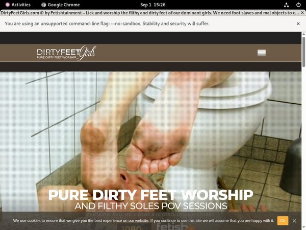 New Dirtyfeetgirls.com Site Rip