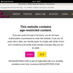 Nicolepeters.com Get Password