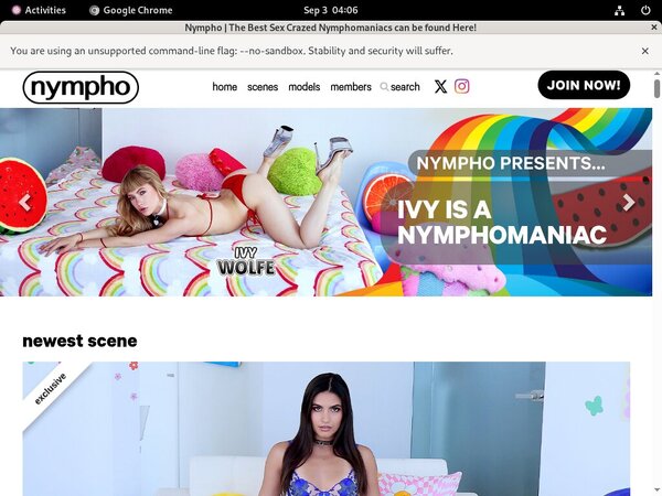 Nympho Mobile Pass