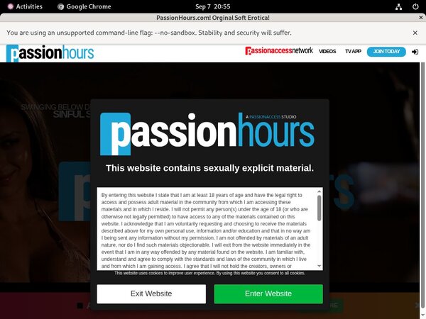 Passion Hours Account 2014