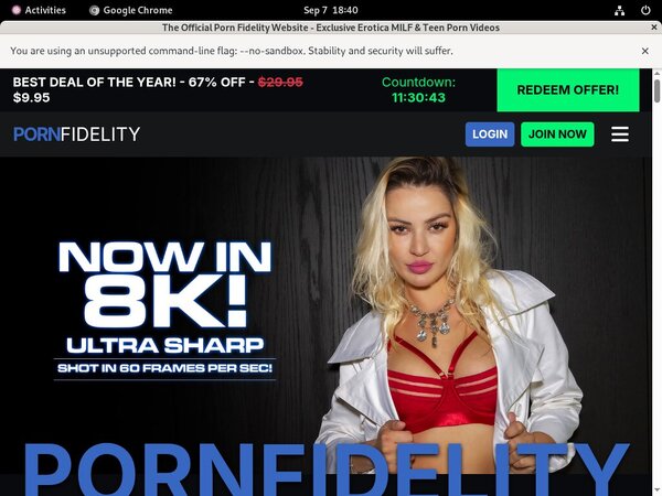 Porn Fidelity Web Site