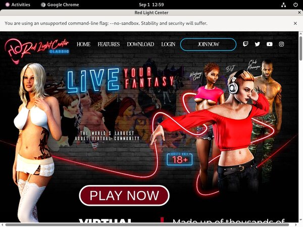 Redlightcenter Paypal