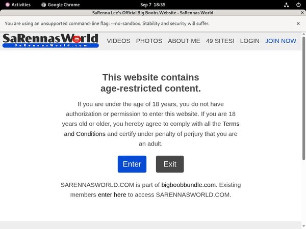 Sarennasworld.com Men