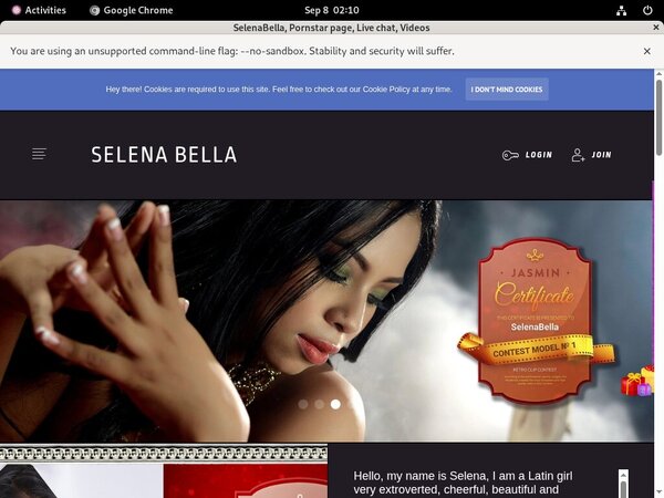 Selenabella.modelcentro.com With Paypal Account