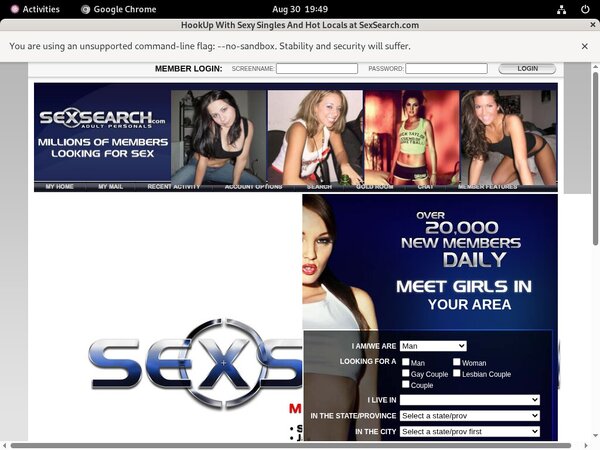 Sex Search With Amex