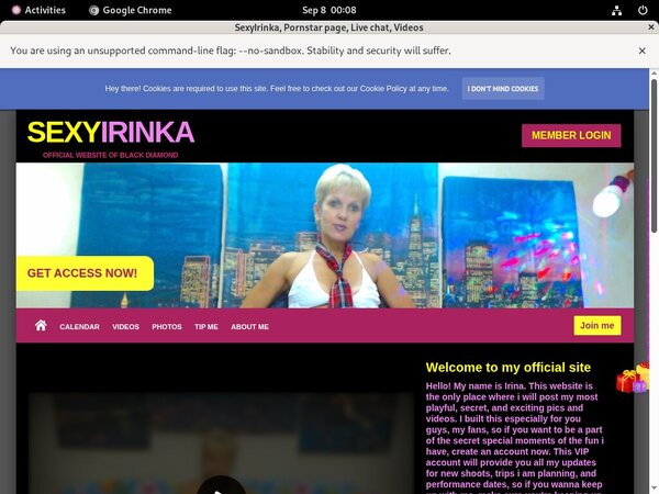 SexyIrinka Passwords For Free