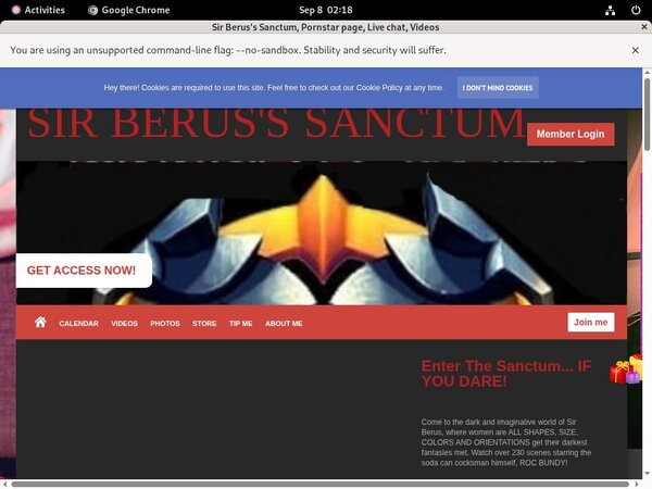 Sir Berus's Sanctum Cuckold
