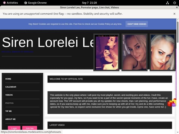 Siren Lorelei Lee Billing Page Siren Lorelei Lee Billing Page