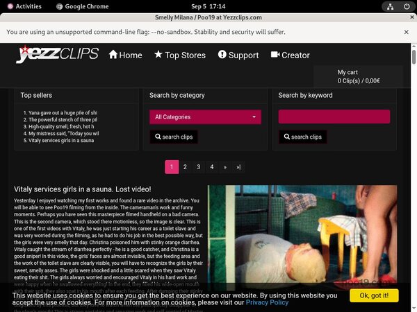 Smelly Milana Without Card