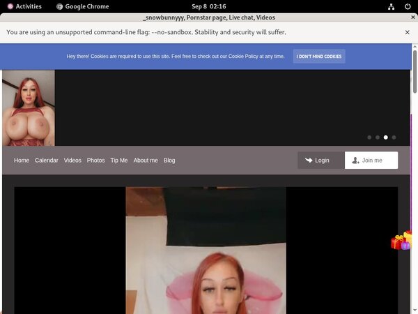 Snowbunnyy Login Info