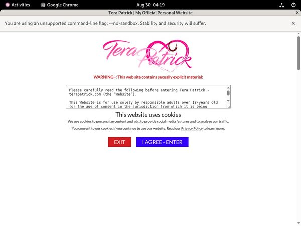Tera Patrick Site Rip
