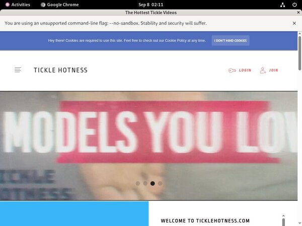 TickleVideos Paswords