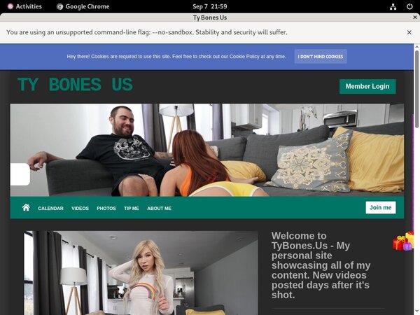 Ty Bones With AOL Account