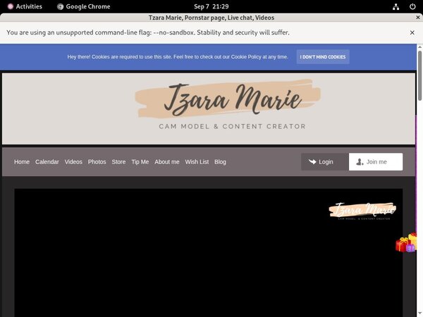 Tzara Marie Join Via Paypal