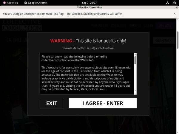 User Pass Collective Corruption