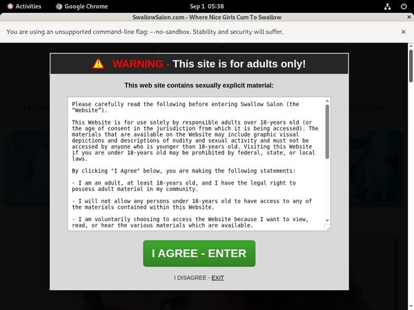 User Pass Swallowsalon.com
