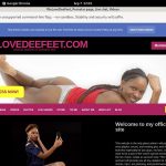 Welovedeefeet.com Membership Plan