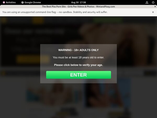 Wet And Pissy Special Offer