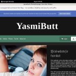 Working Yasmibutt Account