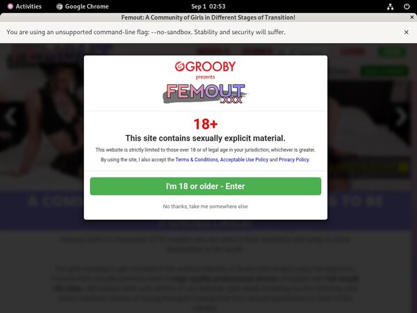 XXX Femout Login Password