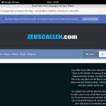 Zeus Callen Account And Password Zeus Callen Account And Password