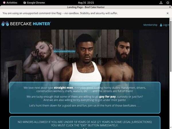 Beefcakehunter.com Save