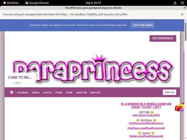ParaPrincess Discount Passes