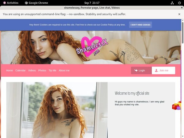 Shamelessxy Free Id