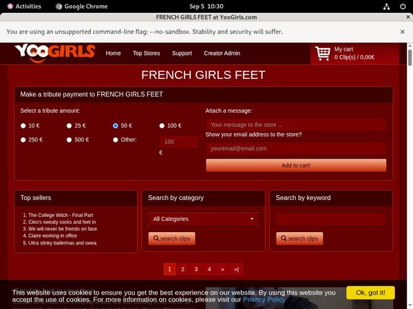 Discount For FRENCHGIRLSFEET