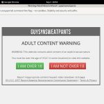 Guysinsweatpants.com 2020