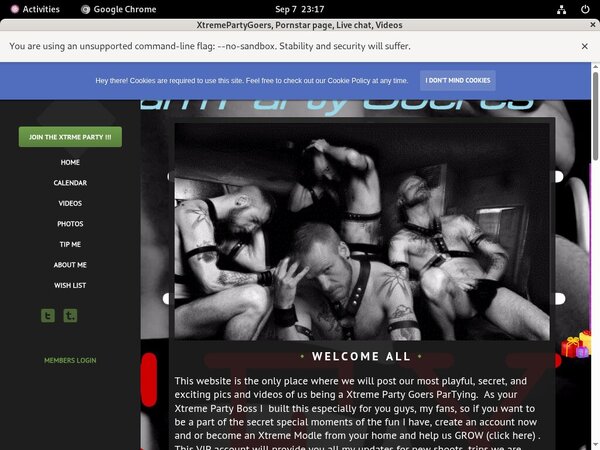 Get XtremePartyGoers Membership Discount