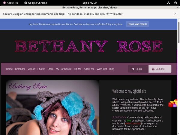 Account Free For BethanyRose Account Free For BethanyRose