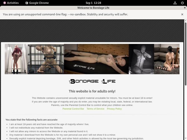 Bondage Life Discount Accounts