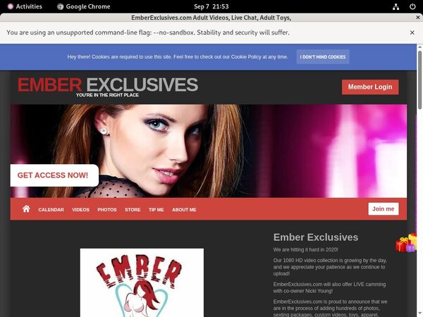 Free Access To Emberexclusives.modelcentro.com